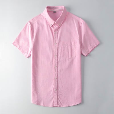 Klassikalise krae ja nööpidega vabaaja meeste särk