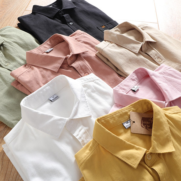 Ikdienas vīriešu krekls ar klasisku apkakli un pogām