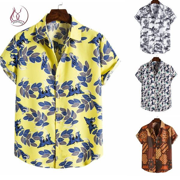 Suvine lühikeste varrukatega meeste särk - mitut värvi