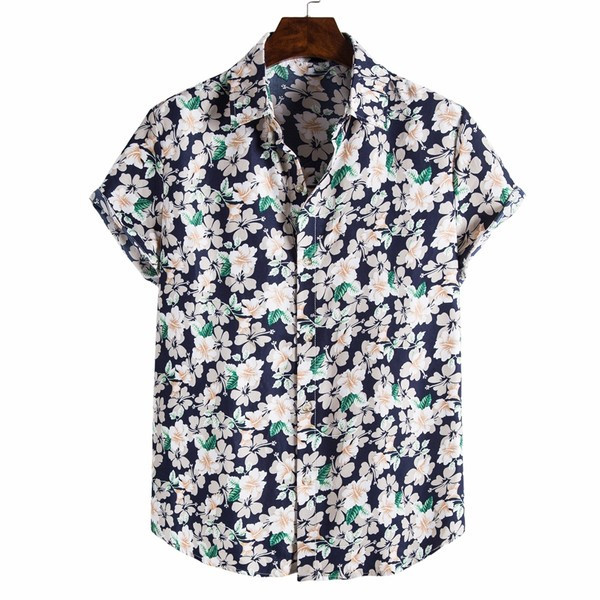 Suvine lühikeste varrukatega meeste särk - mitut värvi