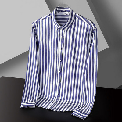 Meeste pikkade varrukatega särk ja nööbid