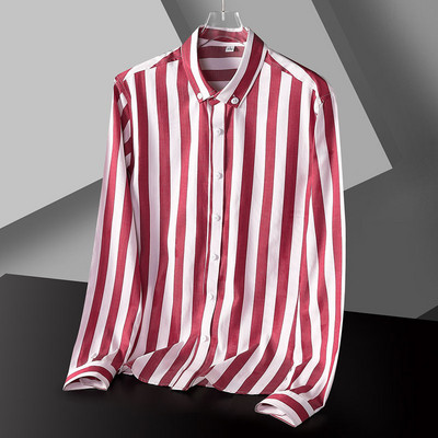 Meeste pikkade varrukatega särk ja nööbid