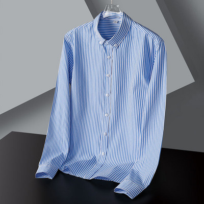 Meeste pikkade varrukatega särk ja nööbid