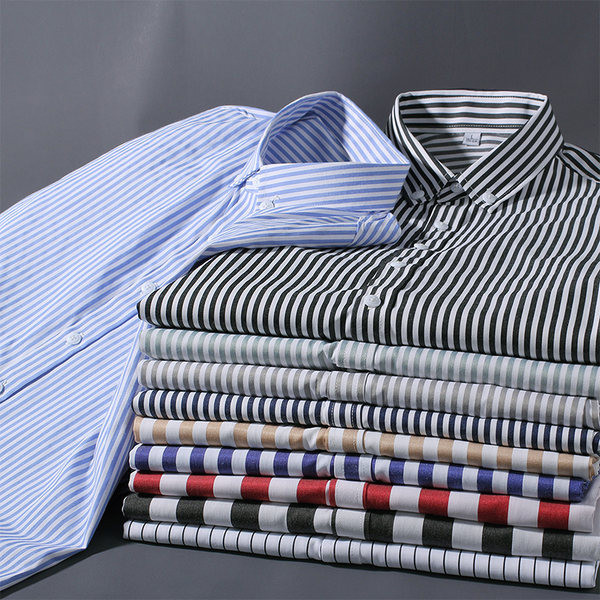 Meeste pikkade varrukatega särk ja nööbid