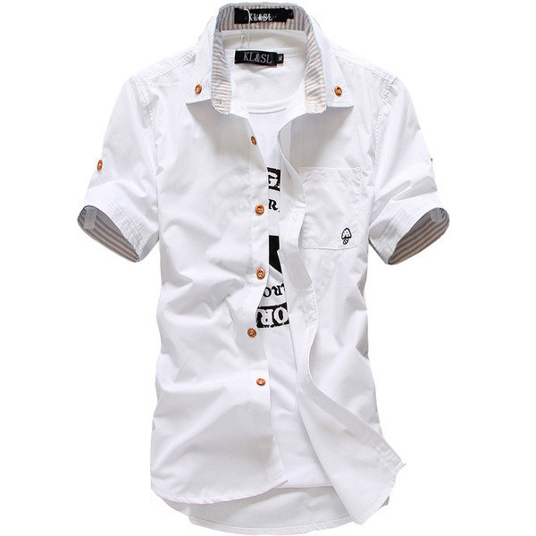 Ležerna muška košulja s gumbima