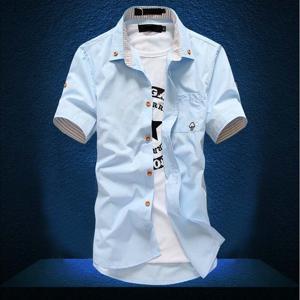 Ležerna muška košulja s gumbima