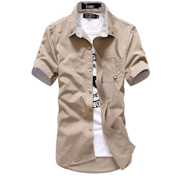 Ležerna muška košulja s gumbima