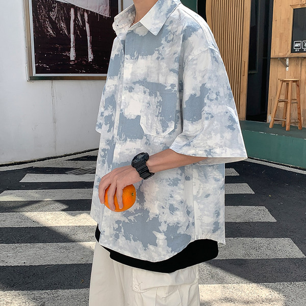 Vasaras plats krekls zaigojošās krāsās