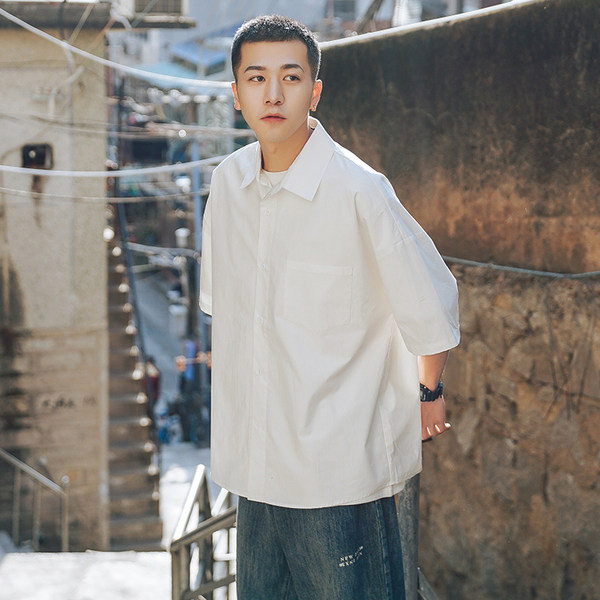 Κλασικό μοντέλο καλοκαιρινό πουκάμισο για άντρες