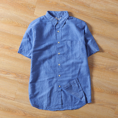 Ühevärviline klassikalise kraega meestesärk - suurus kuni 4XL
