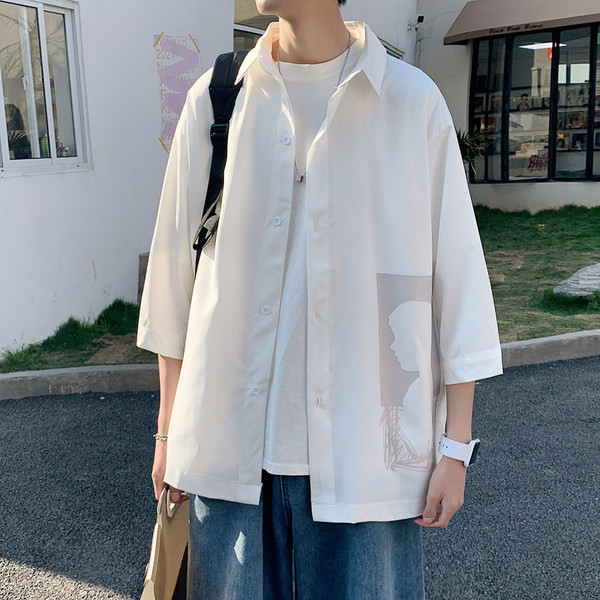 Muška casual košulja sa 7/8 rukavima