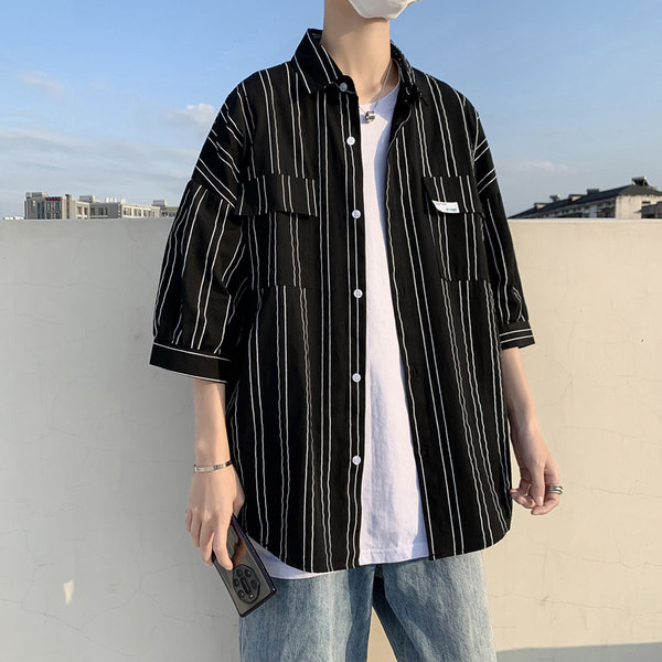 Plata modeļa vasaras svītrains krekls