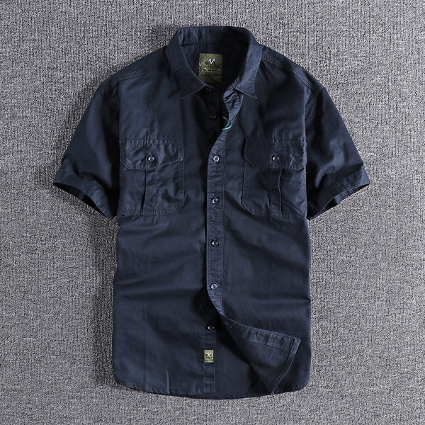 Ανδρικό πουκάμισο casual μοντέλο με κοντά μανίκια