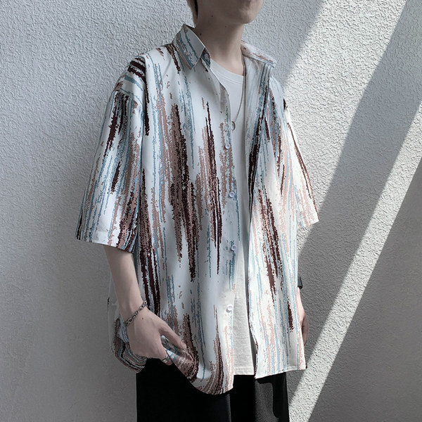 Plats vasaras krekls zaigojošās krāsās