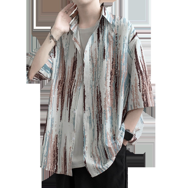 Plats vasaras krekls zaigojošās krāsās