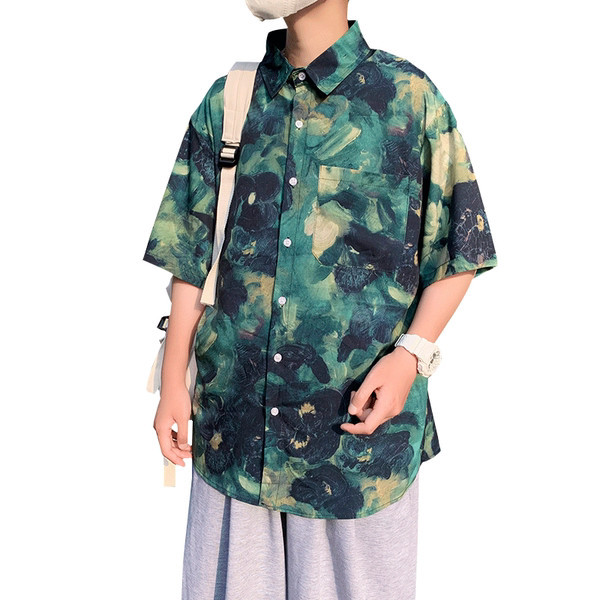 Vīriešu krekls ar 3/4 piedurknēm piemērots ikdienas lietošanai