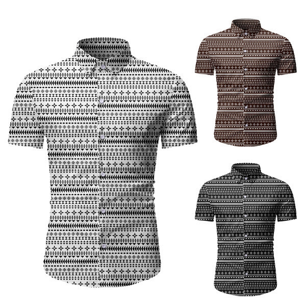 Novi model muške pripijene košulje kratkih rukava u tri boje