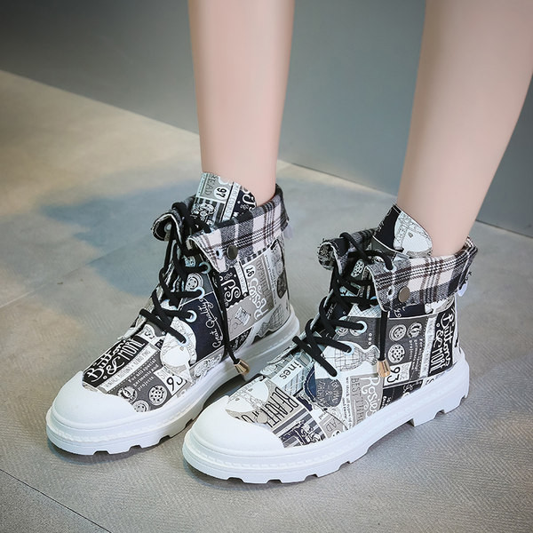 Νέο μοντέλο Γυναικεία casual αθλητικά παπούτσια με μοτίβο σε διάφορα χρώματα