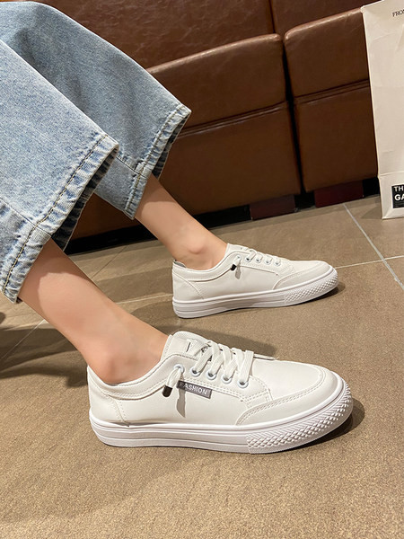 Γυναικεία casual αθλητικά παπούτσια με επίπεδη σόλα