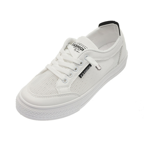 Naiste valged paelte ja võrguga tossud