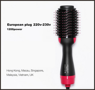 Ηλεκτρική βούρτσα και στεγνωτήρα μαλλιών για κατσάρωμα και ίσιωμα των μαλλιών