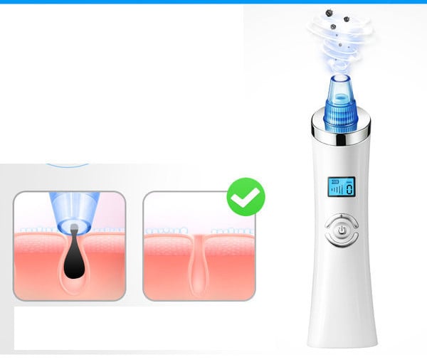 Kosmētiska ierīce melno punktu tīrīšanai