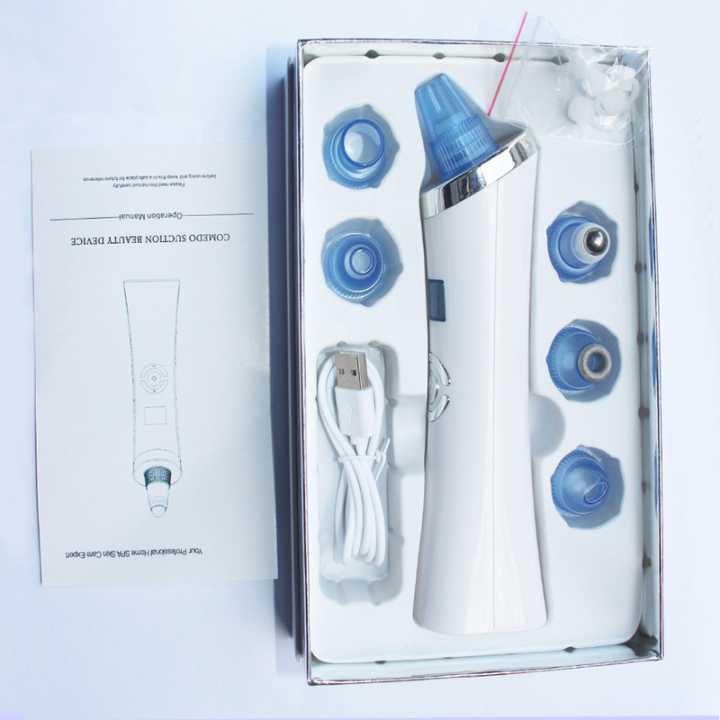 Kosmētiska ierīce melno punktu tīrīšanai