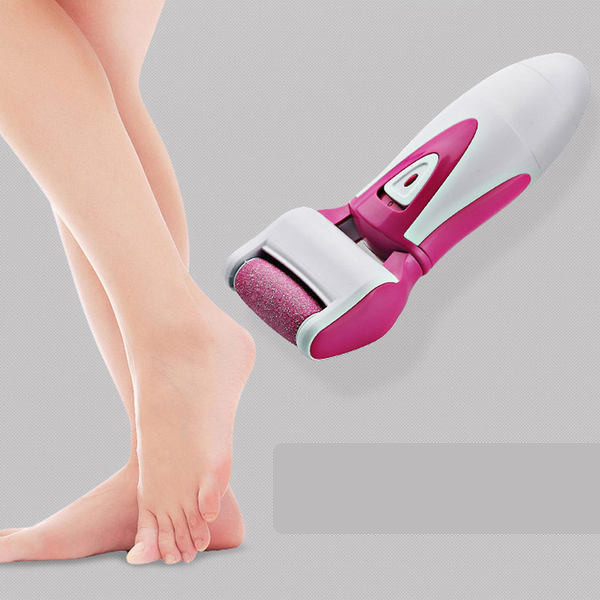 Elektrinė pėdų dildė su 4 keičiamomis galvutėmis