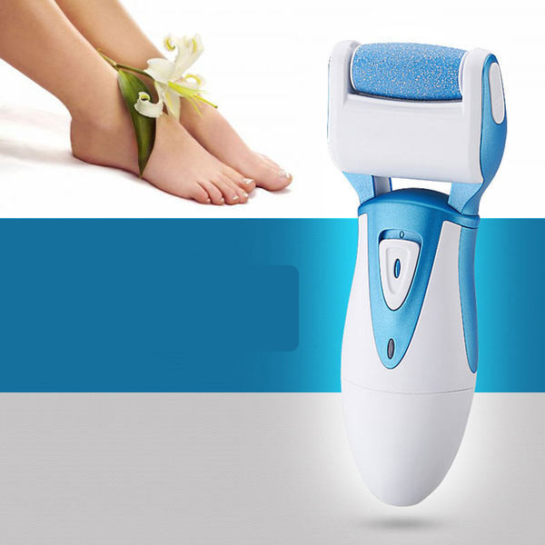 Elektrinė pėdų dildė su 4 keičiamomis galvutėmis