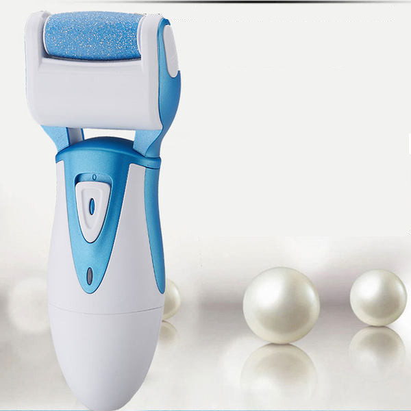 Elektrinė pėdų dildė su 4 keičiamomis galvutėmis