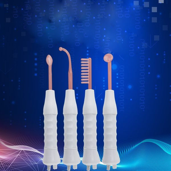 Nešiojamas darsonvalas veidui su keturiais priedais