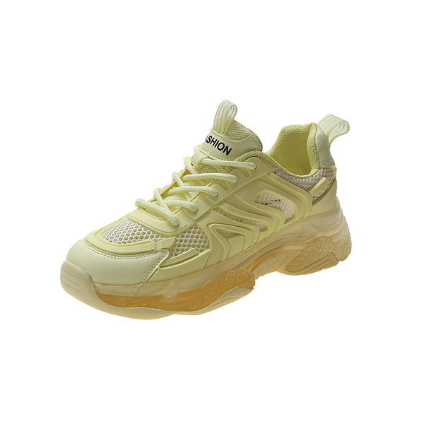 Ženske prozračne tenisice s vezicama u dvije boje