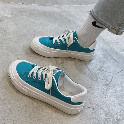 Sieviešu vienkrāsainas kedas ar saitēm vairākās krāsās