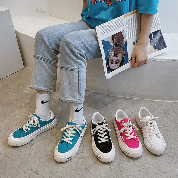 Sieviešu vienkrāsainas kedas ar saitēm vairākās krāsās