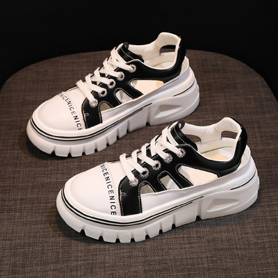 Jauns sieviešu kedu modelis no eko ādas ar raupju zoli