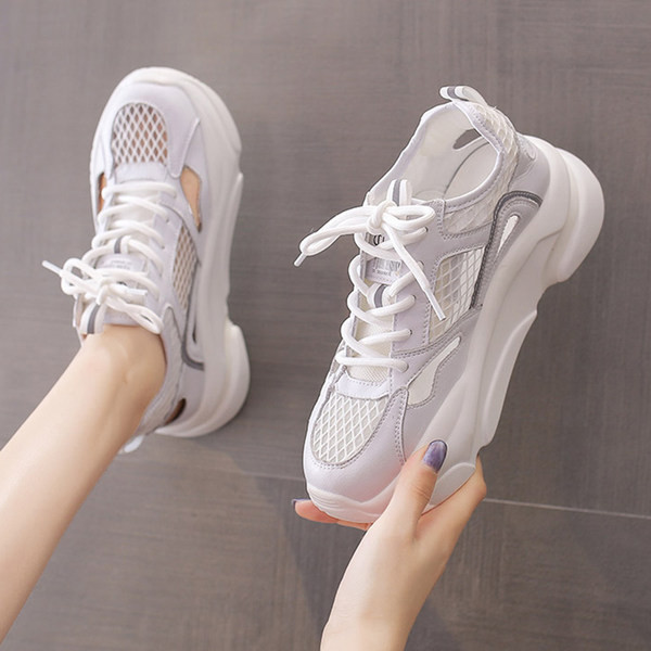 Võrkkangast naiste suvised tossud