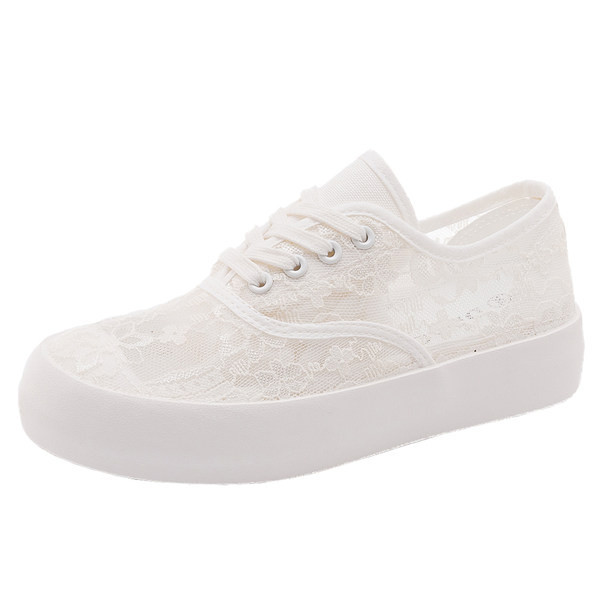 Naiste vabaaja pitsi ja paeltega tossud