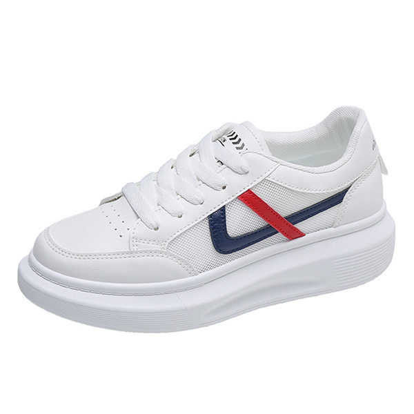 Jauns sieviešu elpojošo mākslīgās ādas kedu modelis