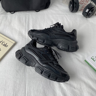 Sieviešu kedas ar šņorēm un rupju zoli četrās krāsās