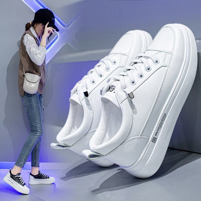 Uus mudel kunstnahast paeltega naiste tossud - valge ja must