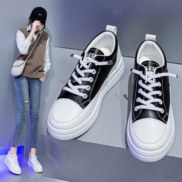 Uus mudel kunstnahast paeltega naiste tossud - valge ja must