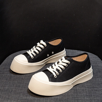 Naiste vabaaja paeltega lõuendist tossud