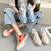 Sieviešu elpojošas kedas ar šņorēm - trīs krāsās