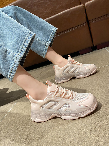 Hingavad naiste tossud pitsi ja 5 cm platvormiga