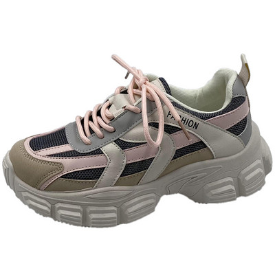 Jauns sieviešu kedu modelis ar šņorēm un uzrakstu divās krāsās