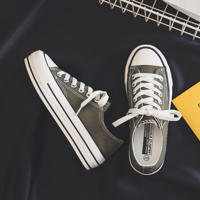 Ženske visoke tekstilne tenisice s vezicama