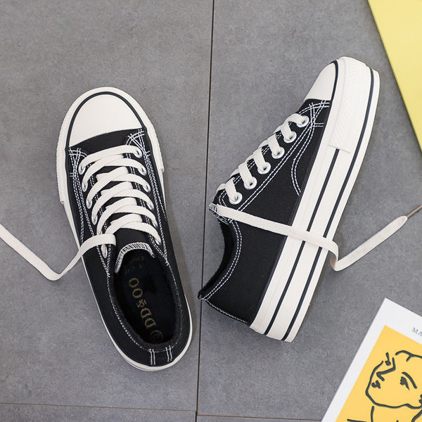 Ženske visoke tekstilne tenisice s vezicama