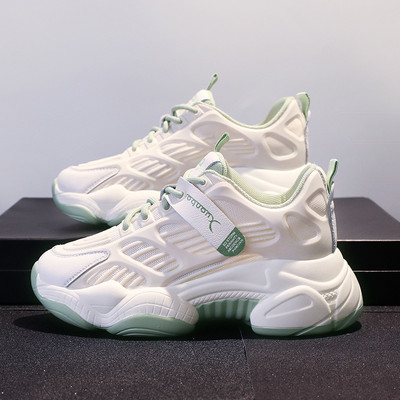 Νέο μοντέλο Γυναικεία casual αθλητικά παπούτσια με τραχιά σόλα - σε τρία χρώματα