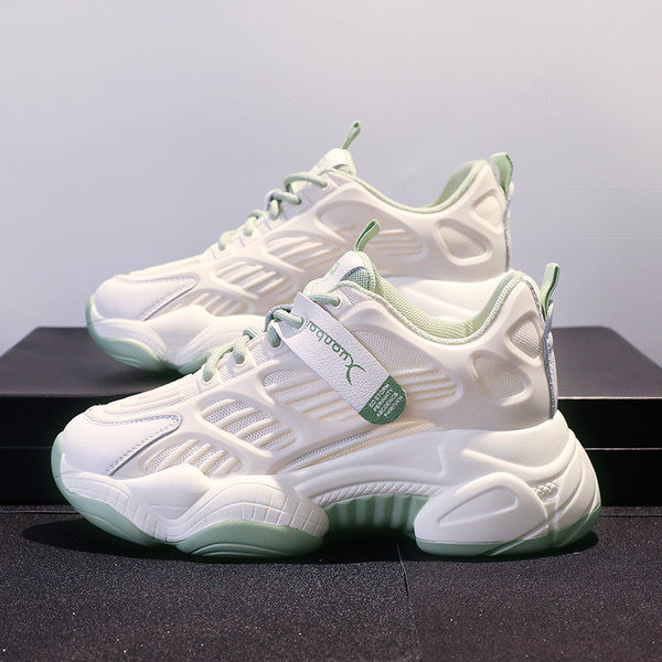 Νέο μοντέλο Γυναικεία casual αθλητικά  παπούτσια με τραχιά σόλα - σε τρία χρώματα