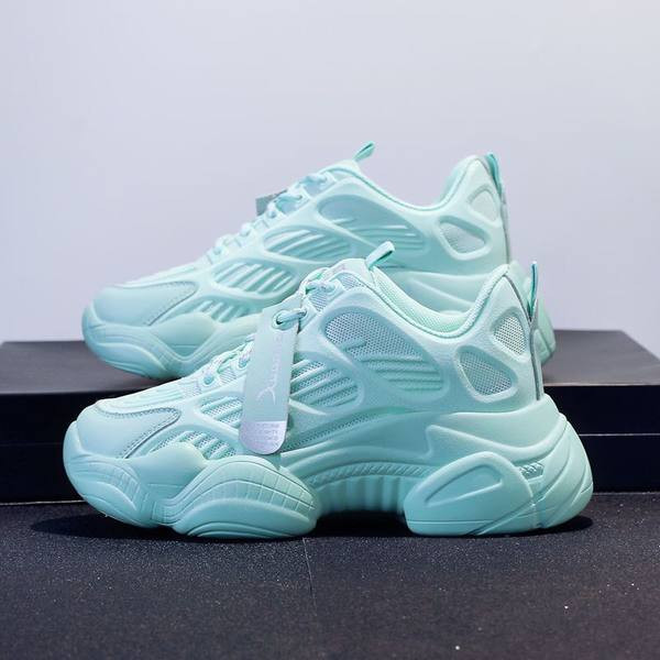 Νέο μοντέλο Γυναικεία casual αθλητικά  παπούτσια με τραχιά σόλα - σε τρία χρώματα